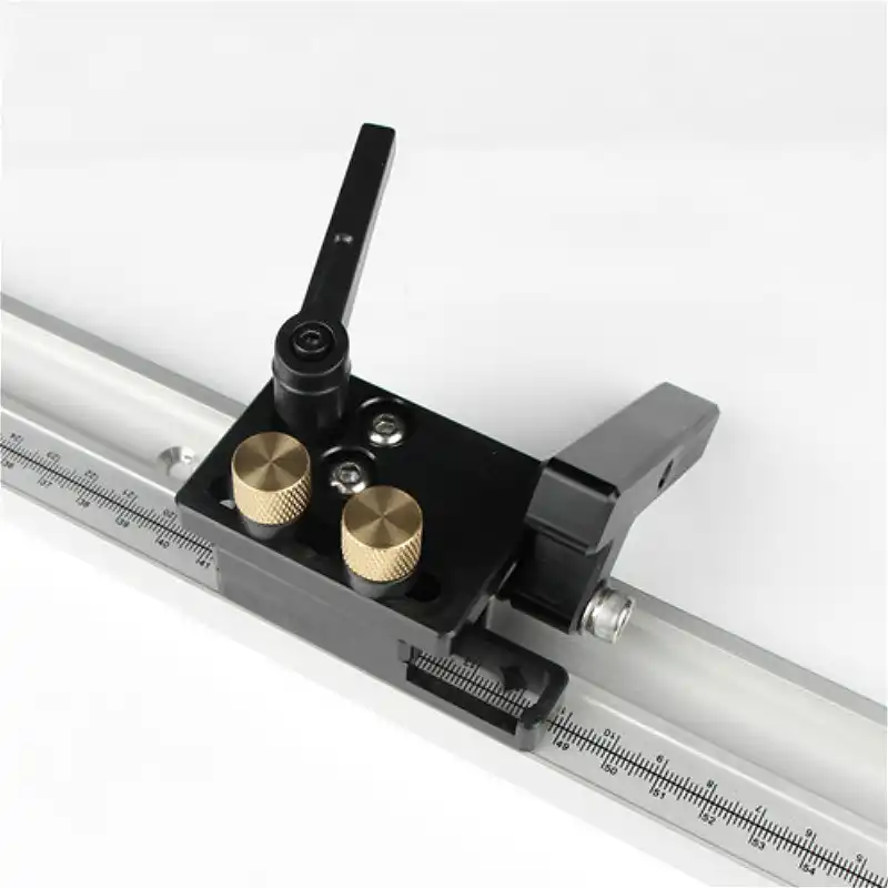 2pcs Aluminium T-Track Slot Miter Slider for Woodworking Table Saw Router Tools