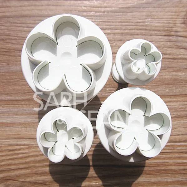 

SLH185 Plum flower Fondant Biscuits Cutter Decorating Sugarcraft Gum Paste Tools Cupcake Kitchen Cookie accessories