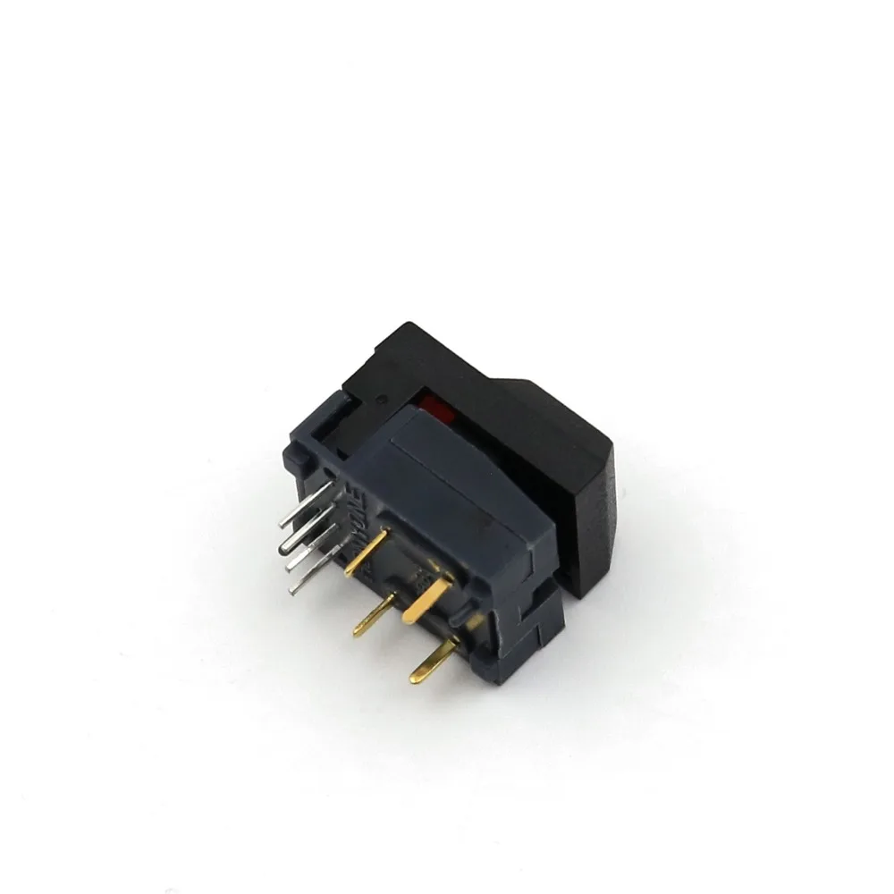 10 шт. PB86-A2 красный и зеленый светодиодный 8Pin мгновенное крепление печатной платы SPDT квадратный кнопочный переключатель
