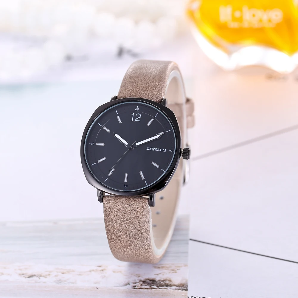 

Sloggi brand Japanese movement Casual Watch Leather Quartz Dress Women Men Watch Couples Wristwatch Relojes Hombre Reloj-mujer