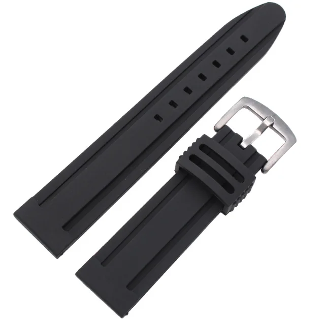 22mm 24mm Silicone Watch …