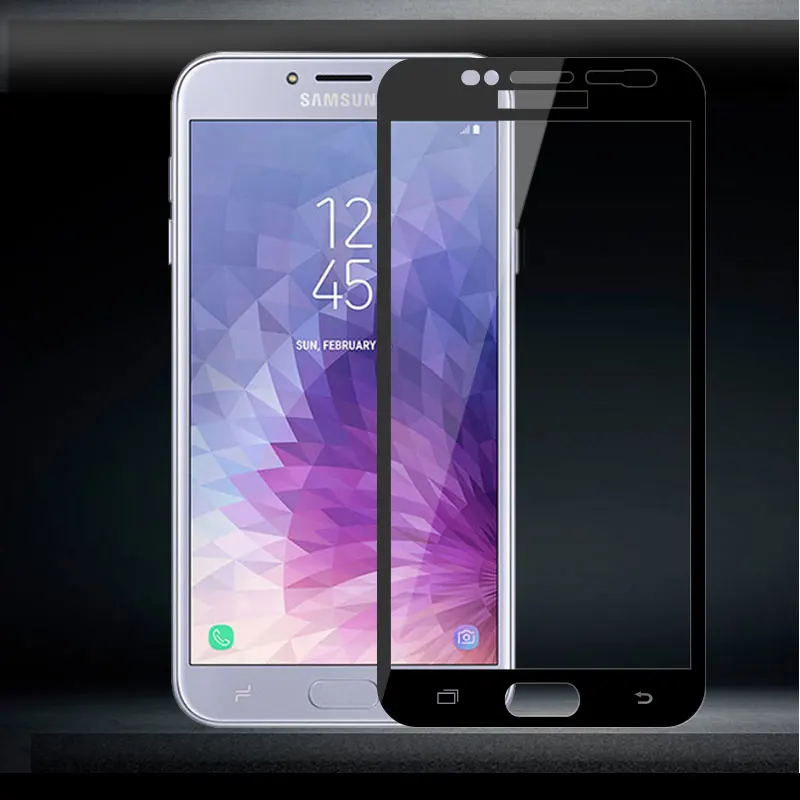 Full Cover Tempered Glass For Samsung Galaxy J3 J5 J7 2016 Screen Protector J4 J6 2018 S6 S7 Front Film Thin | Мобильные телефоны и