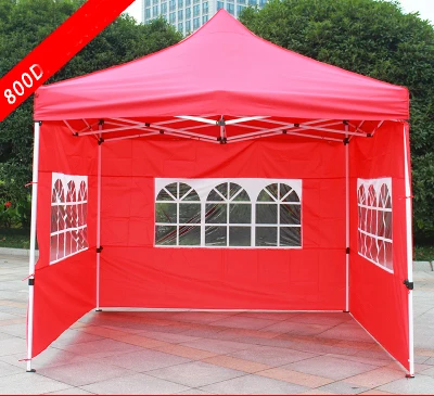 

GRNTAMN Outdoor Folding Tent with Three Windows Gazebo Wedding Tent for Party