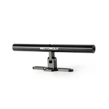 Nouveau MOTOWOLF moto modification Extension barre transversale en alliage d'aluminium support étendu multifonction réglable tige d'expansion