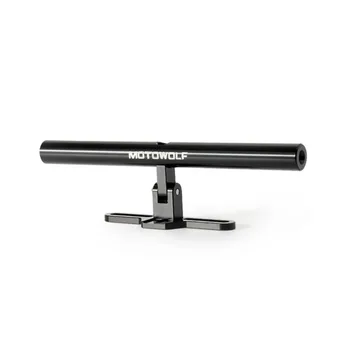 

New MOTOWOLF Motorcycle Modifying Extension Crossbar Aluminum Alloy Extended Bracket Multifunction Adjustable Expansion Rod