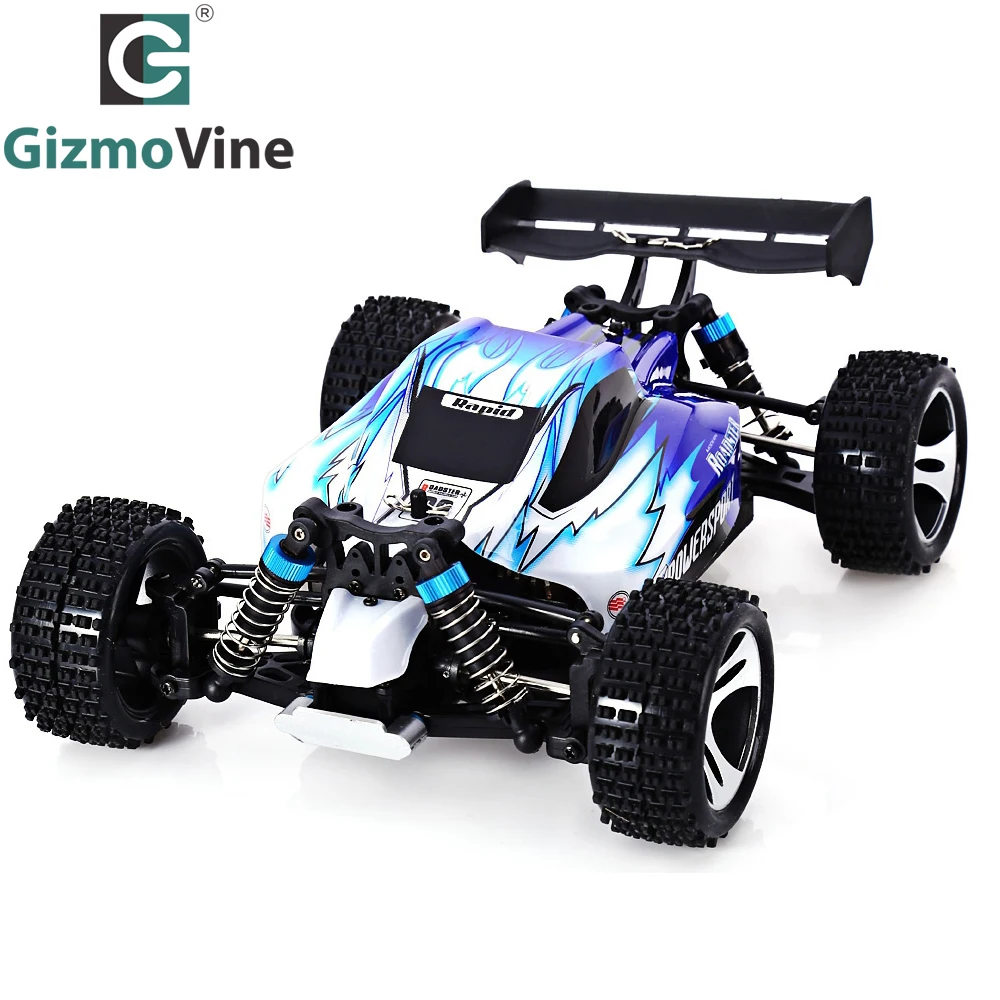 GizmoVine A959 Electric Rc Car Nitro 1/18 2.4Ghz 4WD Remote Control Car