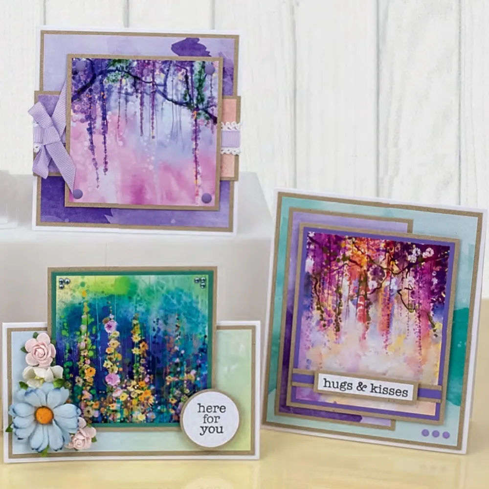 

DIY Vintage And Floral Style Scrapbooking Paper Pack Of Sheets Handmade Craft Paper Craft Background Pad