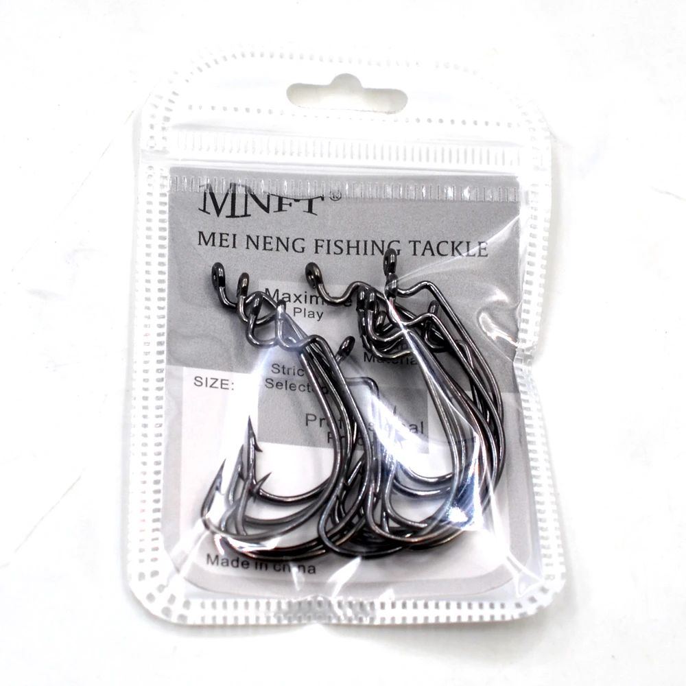 MNFT 200Pcs Fish Hooks Set Box High Carbon Steel Barbed Fishing Hook Size  3# -12# Fishing Tackle - AliExpress