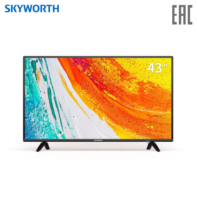 

TV sets LED clear TV Skyworth 43E2A 43 4049InchTv FHD DOLBY dvb dvb-t dvb-t2 digital television