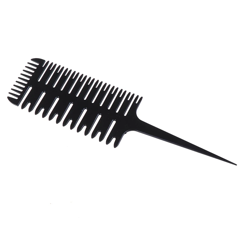 Профессиональный парикмахерский салон стиль стрижка гребень хвост рыбья кость Форма для укладки волос парикмахерская расческа для женщин Updo большой зуб гребень инструмент для окрашивания