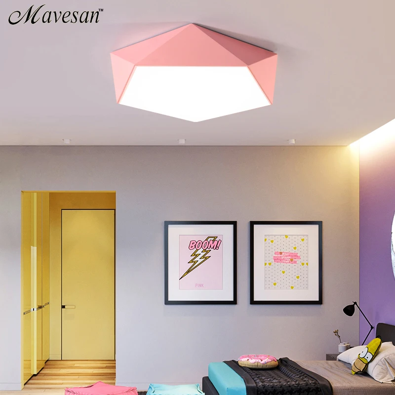 

Dimmer LED Ceiling Lamps Design Creative Geometry luminaria Living Room Aisle Bedroom lamp plafond chambre Ceiling Lighting