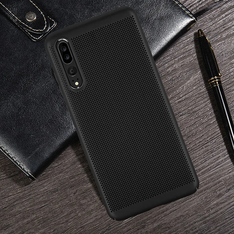 Ascromy For Huawei P20 Pro Case Breathable Heat Dissipating Mesh Cover For Huawei P10 Lite P9 Honor 9 Mate 9 Phone Accessories (8)