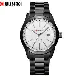 CURREN лучший бренд класса люкс для мужчин s часы 30 м водостойкие Дата часы мужской спортивные часы для мужчин кварцевые повседневное наручные