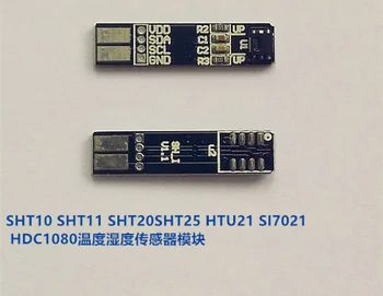 

1pcs SHT10 SHT11 SHT20 SHT25 HTU21 SI7021 HDC1080 Temperature and humidity Sensor Module 25MM*5MM*1.15MM Sensor PCB Module