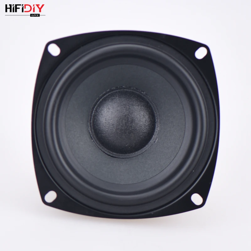 Hifidiy в прямом эфире, Hi-Fi, 4 дюйма 4," мидбаса НЧ-динамик 4/8 OHM 50W хлопок и конопли волокна бассейна громкоговоритель B4-105S