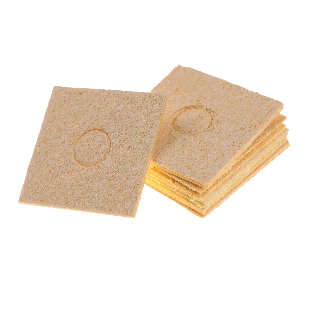 10pcs/lot Cleaning Sponge Endurable Soldering Solder Iron Tips