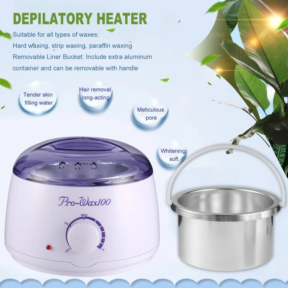 NEW Wax Warmer Hair Removal Depilation Beauty Hands 220 240V Electric
