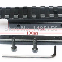 Ласточкин хвост Вивер Пикатинни адаптер 11 мм до 20 мм тактический прицел расширение крепление