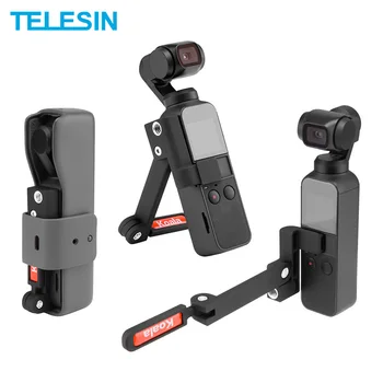 

TELESIN Extended Stabilizer Mounting Multifunction Bracket Holder + Rubber Belt for DJI OSMO Pocket Accessories