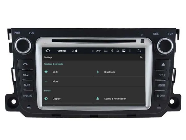 Clearance Ips screen Android 8.0 Car Dvd Navi Player FOR MERCEDES-BENZ SMART 2010-2014 gps suto stereo audio multimedia 4