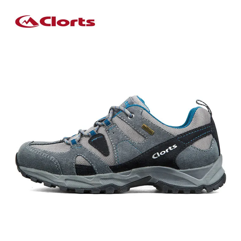 

New Clorts Waterproof Hiking Shoes Men Breathable Trekking Shoes Men Outdoor Male Professional Suede Climbing Walking Shoes Man