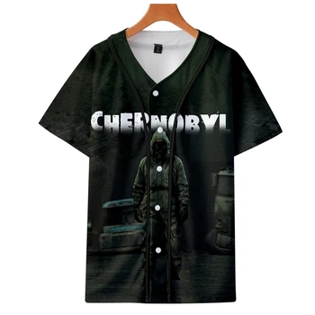 

2019 Chernobyl jackets Kpop Fashion jacket new brand cool print long sleeve Chernobyl baseball jacket for men Clothes