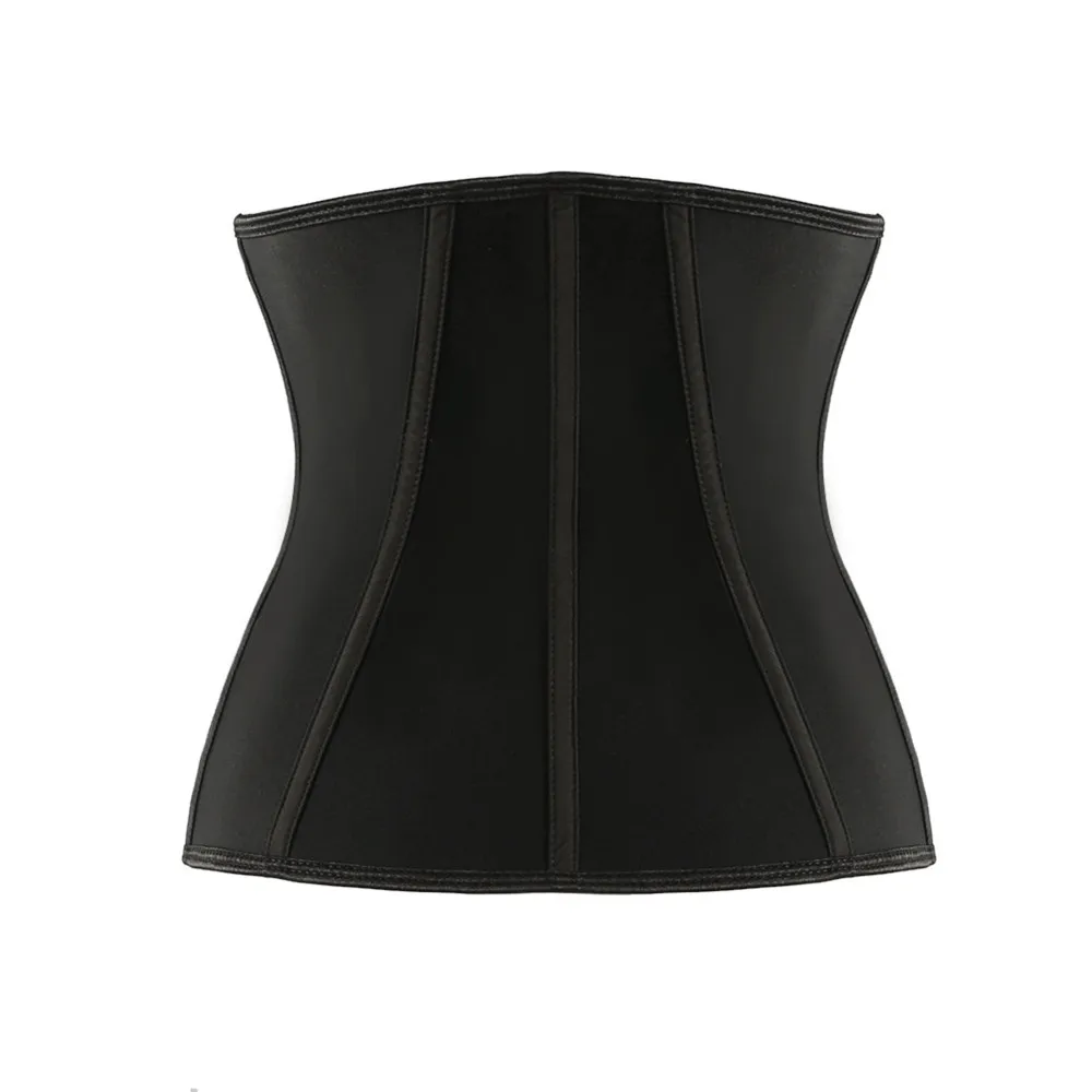 Slim Corset Waist trainer corsets hole inside Steel boned steampunk