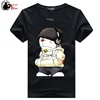 Summer Fashion plus Men T-shirt Short Sleeve Cotton Print Cartoon Male O Neck T Shirt Casual Funny Tshirt Tee Big Size 4XL 5XL ► Photo 1/6