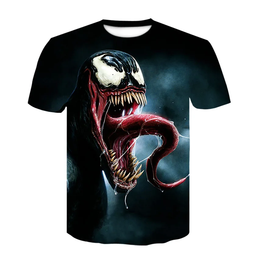 Новинка, Мужская футболка с 3D принтом, Venom: Deadly Guardian, американский Летний солдат, футболка "Марвел", Белый Мститель, Забавные футболки