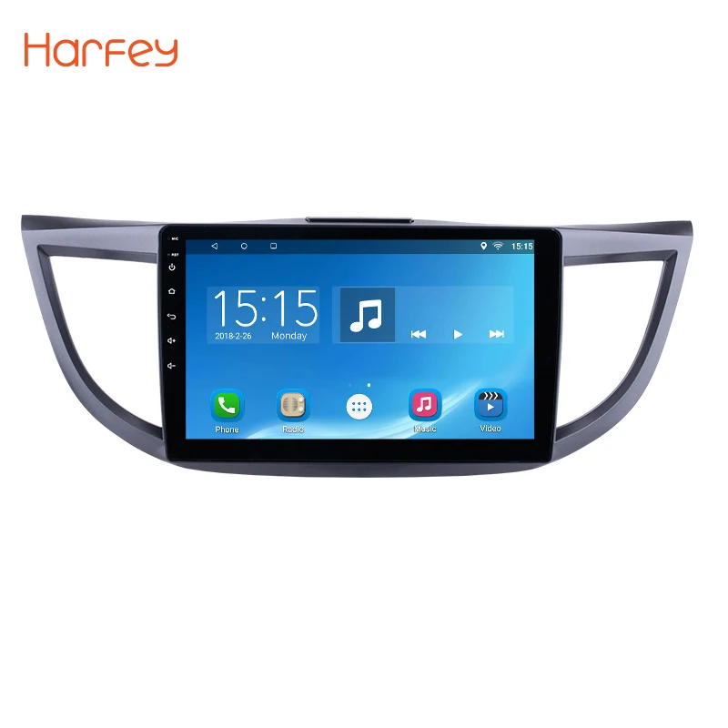 

Harfey 10.1" Android 6.0/7.1 Car Multimedia Player Touchscreen Radio GPS Navigation system For Honda CRV 2011 2012 2013 -2015