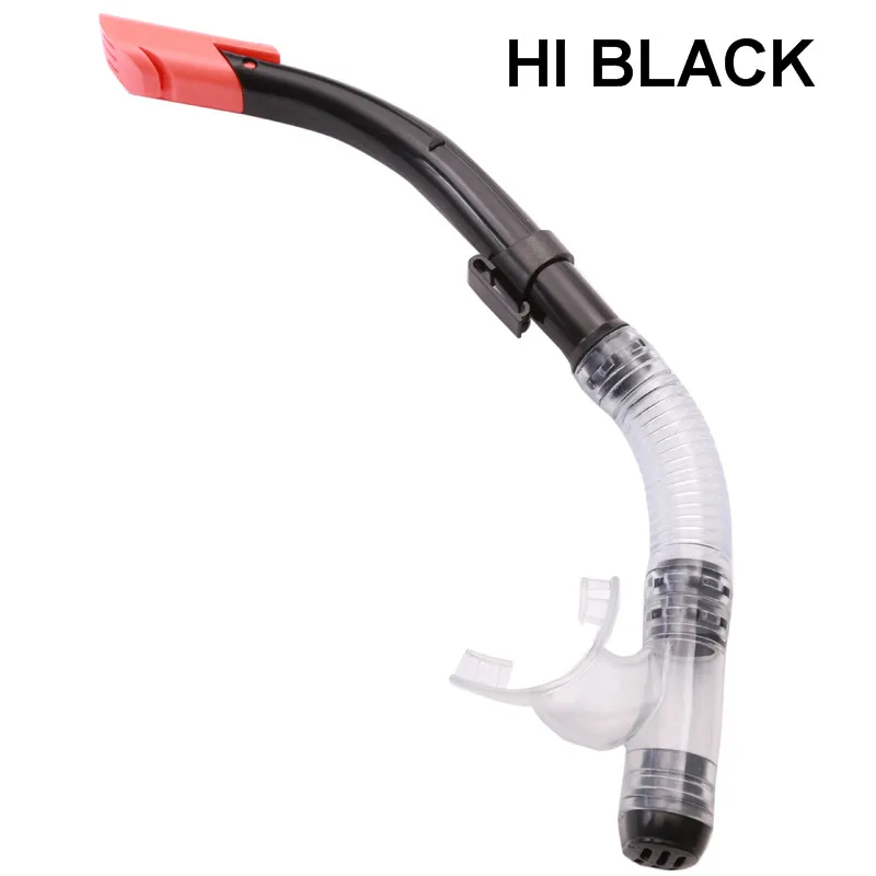 HIBLACK المهنية الغوص الغوص مجموعة كيت والعتاد معدات أنبوب كلوريد متعدد الفاينيل UnderwaterSemi الجاف التنفس أنبوب السباحة السباحة أدوات