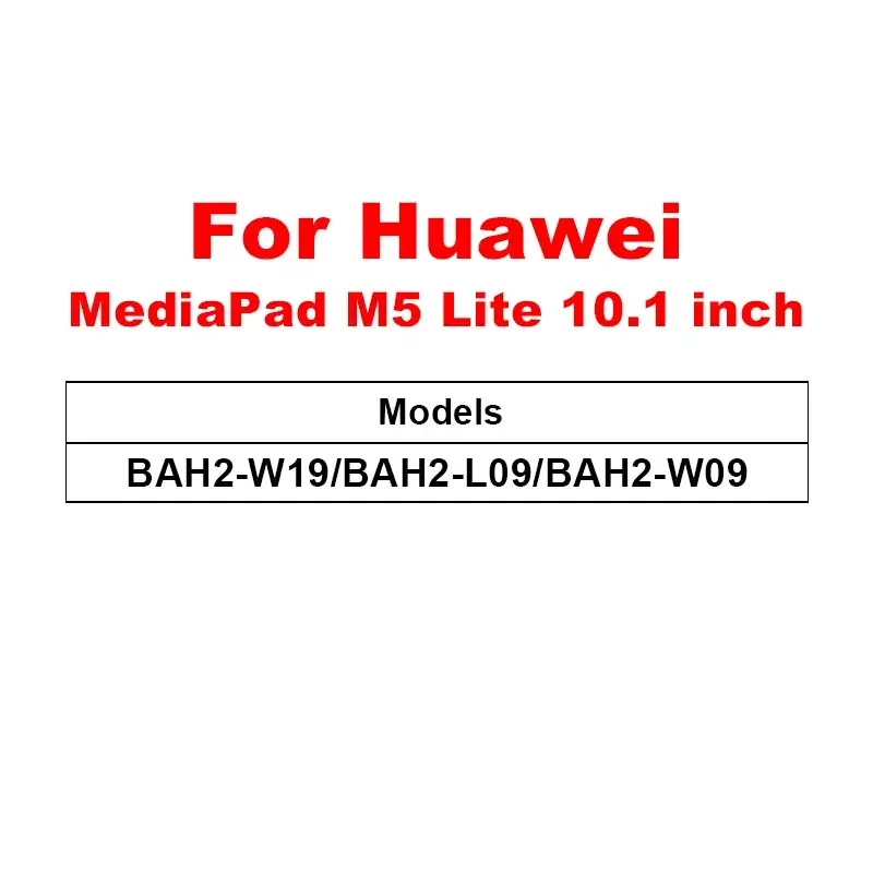 9D закаленное стекло с закругленными краями для huawei MediaPad M5 lite Pro M6 10,8 8,4 M3 Lite 10,1 8 Защита экрана для MediaPad T5 T3 10" - Цвет: Huawei M5 Lite 10
