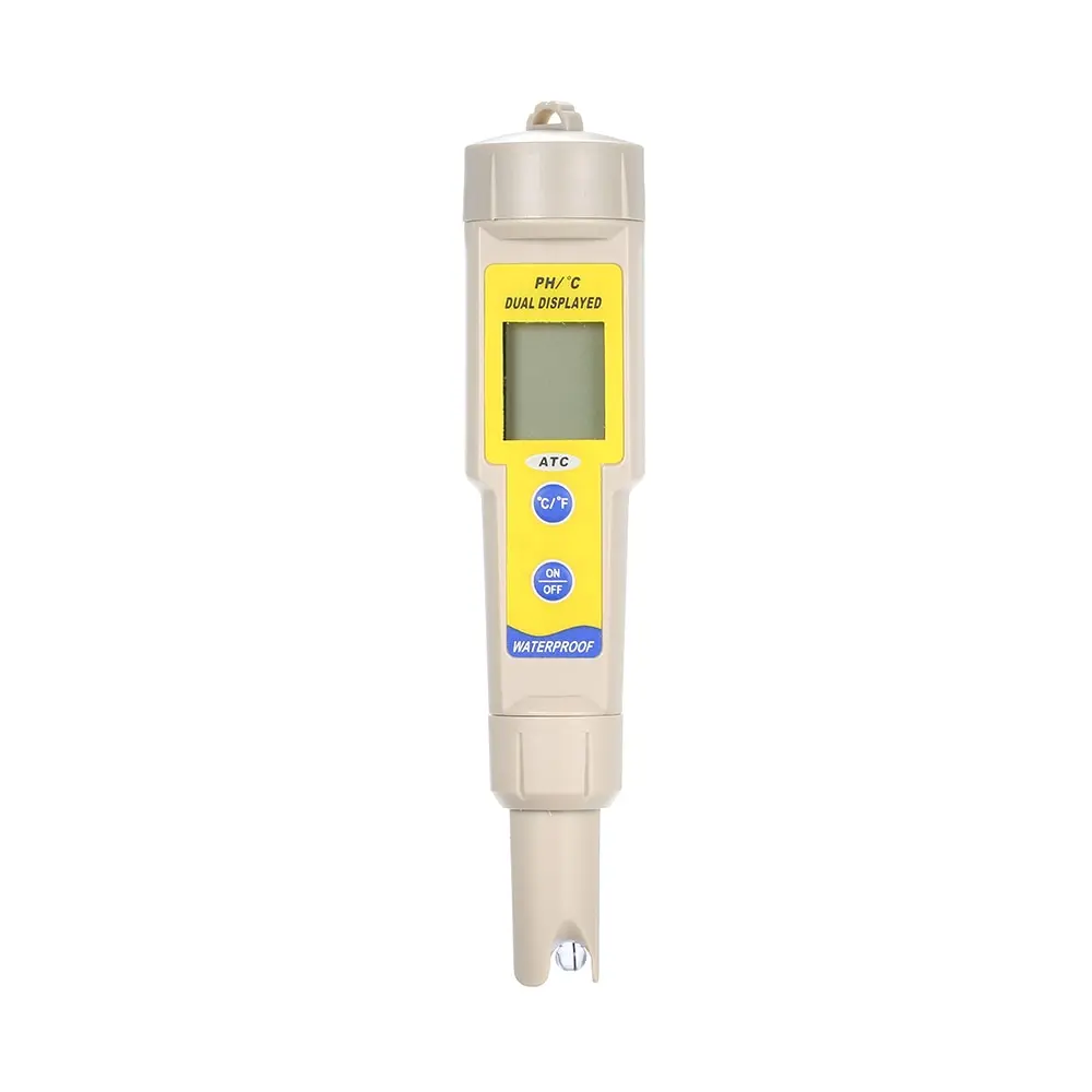 PH, цифровой прибор для измерения уровня PH тестовый карандаш Тип термометр датчик качества воды измерители PH для Аквариумы бассейн