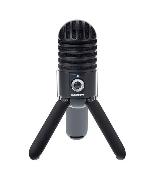 SAMSON Meteor Mic USB конденсаторный микрофон Студийный микрофон для компьютера ноутбука сетевой Подкаст, высокое качество звука