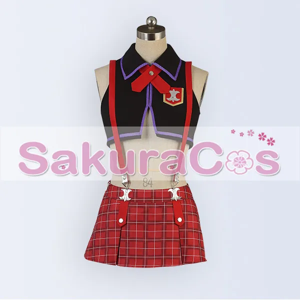 Костюм для косплея God Eater Alisa Ilyinichna Omela новинка 2017 распродажа платье топ + юбка