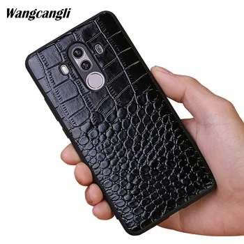 

Wangcangli all-inclusive mobile phone case For Huawei mate 10 pro crocodile pattern mobile phone case For Huawei series