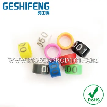 

2017 new product plastic closed pigeon ring and bird ring