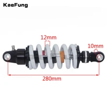 1000LBS Регулируемый демпфирования 280 мм задние рессоры/поглотитель кислорода Подвеска для 110/125/140/150/160cc KLX110 CRF50/70 кроссовые мотоциклы