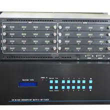 16*16 HDMI матричный переключатель коммутатор Зарядка для бардачка-в HDCP 1080 P 3D 4 K* 2 K Blu-Ray видео с автоматическим циклом RS232 ИК 4U