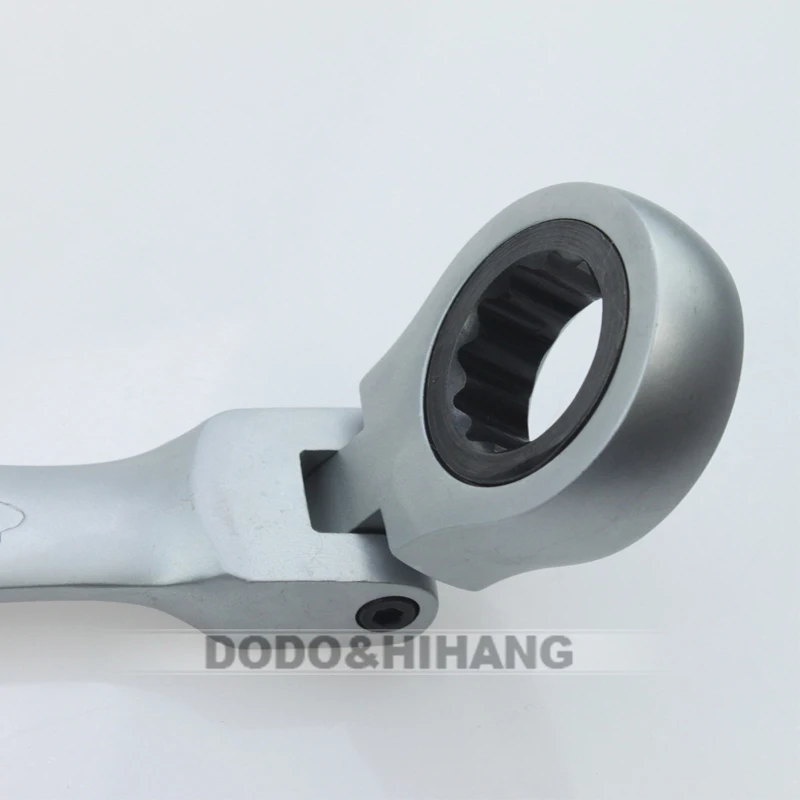 20-22mm Flexible Ratchet Spanner Combination wrench auto repair hand tools gear ring tool handle Chrome Vanadium chave catraca (3)