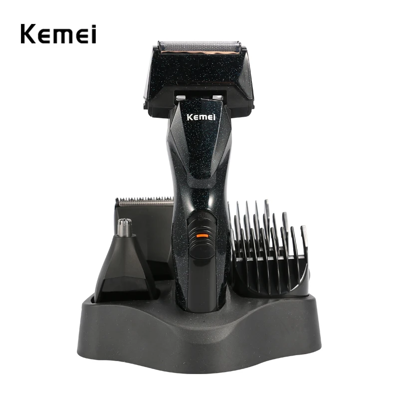 Kemei-5890 мужская электробритва бритва Мужская бритвенная машинка триммер для носа перезаряжаемая многофункциональная Бритва для бороды
