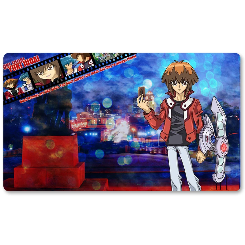 

Many -Friends LIKE STARS Judai- Yu-Gi-Oh! Playmat Board Game Mat Table Mat for YuGiOh Mouse Mat
