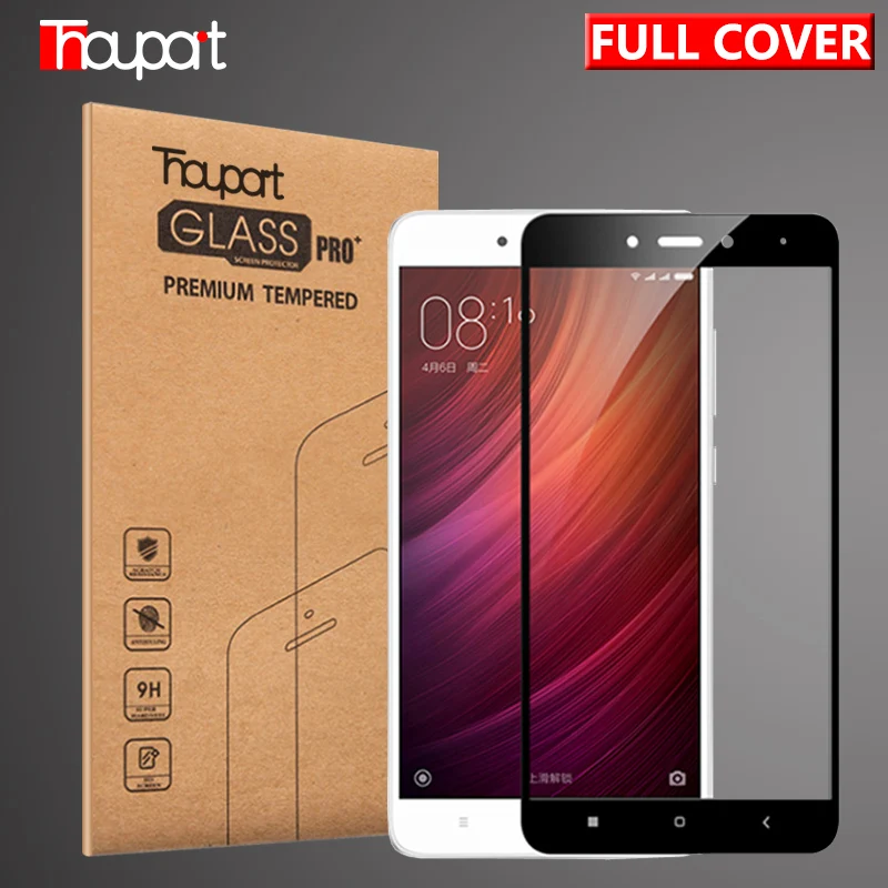 

Thouport Tempered Glass For Xiaomi Redmi Note 4X Pro Prime Full Screen Protector Protective Film For Redmi Note 4X Xiaomi Glass