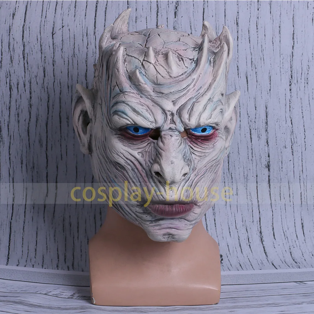 Cosplay Mask Game of Thrones Masks Night's King Walker Face NIGHT RE Zombie Halloween Mask For Adults Throne Costume Party (5)