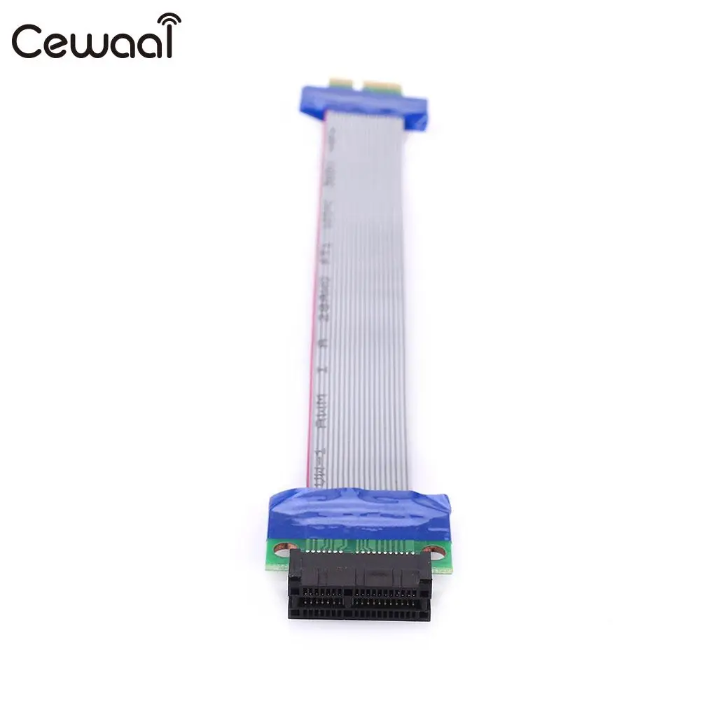 Для PCI-E 1X слот Riser Card Extender Удлинитель ленты гибкий кабель адаптер провода
