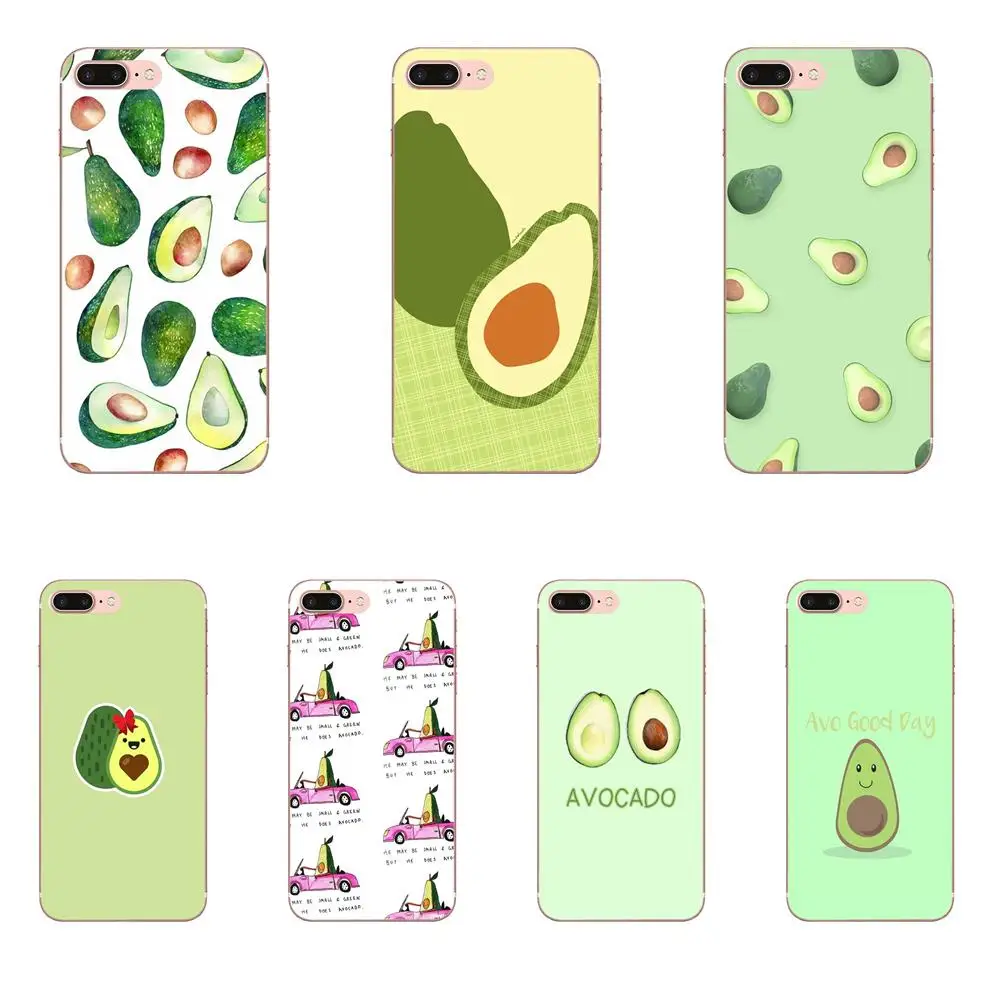 

Avocado Soft Cellphone Transparent For Huawei Honor 4C 5A 5C 5X 6 6C 6A 6X 7 7X 8 9 V8 V10 Y3II Y5II Y6II G8 P7 Play Lite