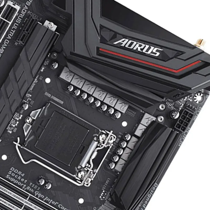 Материнская плата GIGABYTE GA-Z370 AORUS ULTRA GAMING 2,0 для настольных ПК LGA1151 DDR4 M.2 SATA III 64G ATX