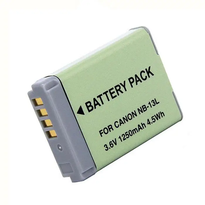 Аккумулятор Kuulee 1250mAh NB-13L NB 13L NB13L для цифровой камеры Canon PowerShot G5 X G5X G7 X Mark II G7X G9 X G9X SX720 - Цвет: NB-13L