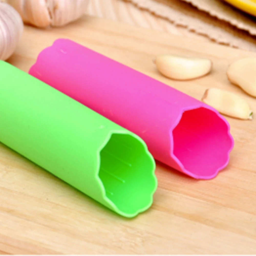 

Mini Silicone Garlic Peeler Tube Roller Garlic Skin Remover Corlorful Garlic Peeling Tool Practical Utility Easy Kitchen Gadgets