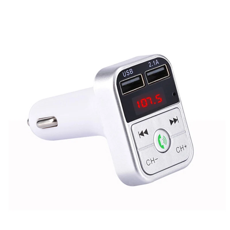Автомобильный Bluetooth fm-передатчик Беспроводной Громкая связь приемник авто светодиодный MP3-плеер 2.1A двойной USB быстрый автомобиль аксессуары